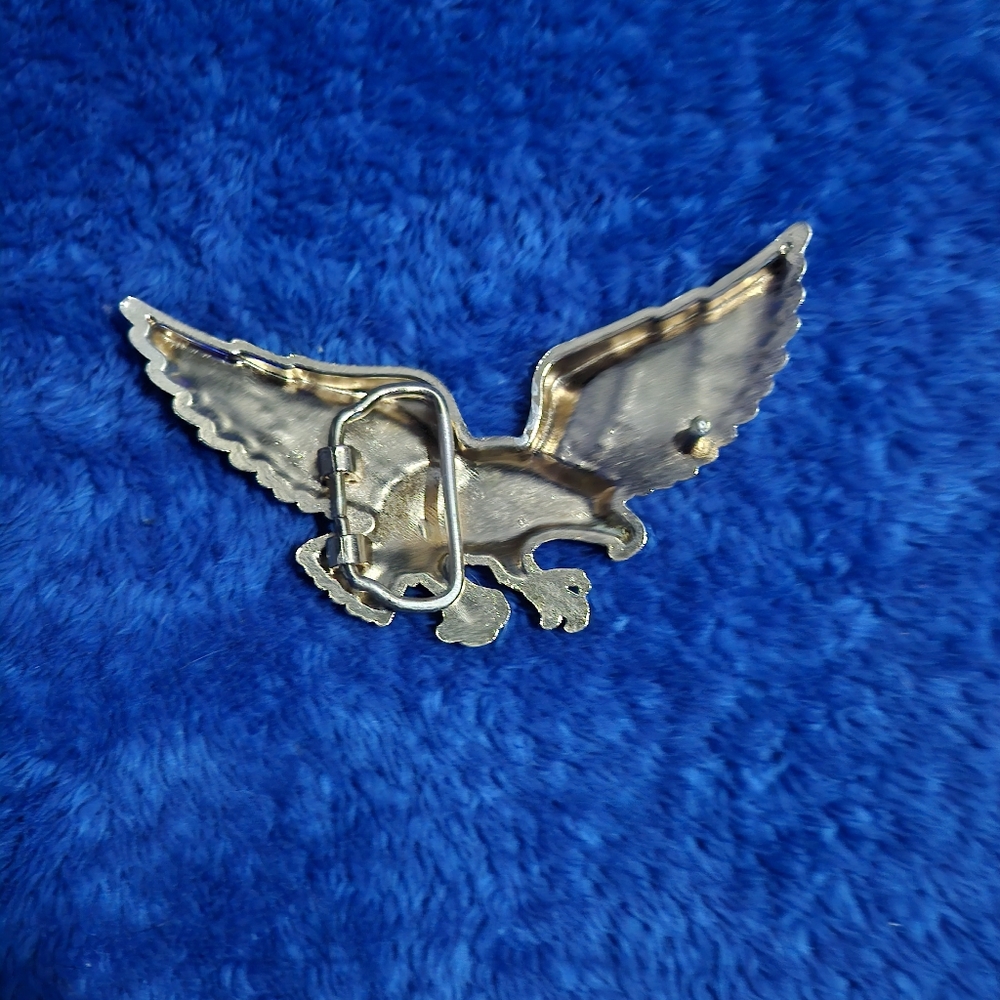 Customized Silver Eagle Buckle - Picture 4 of 4